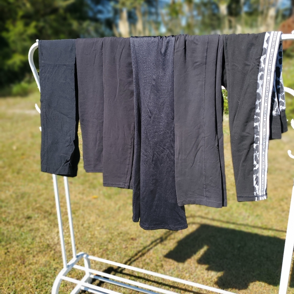Bundle of black leggings